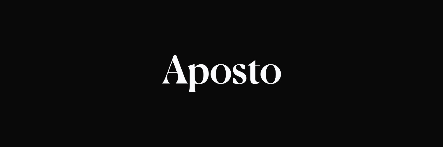 Aposto's banner