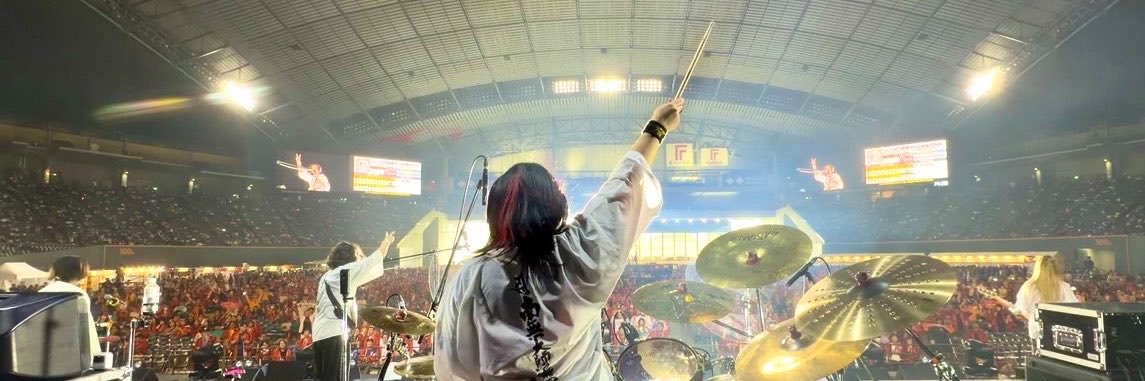 アスカ＠打首drum's banner
