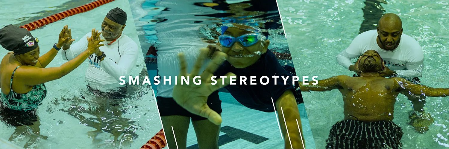 Black People Will Swim's banner