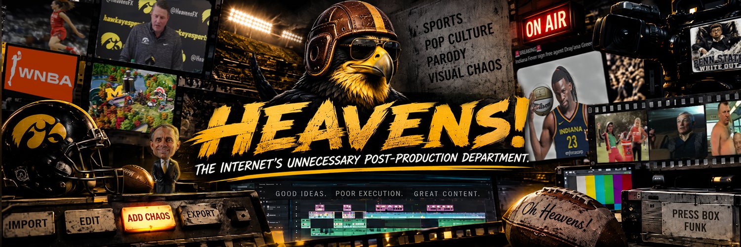 Heavens!'s banner