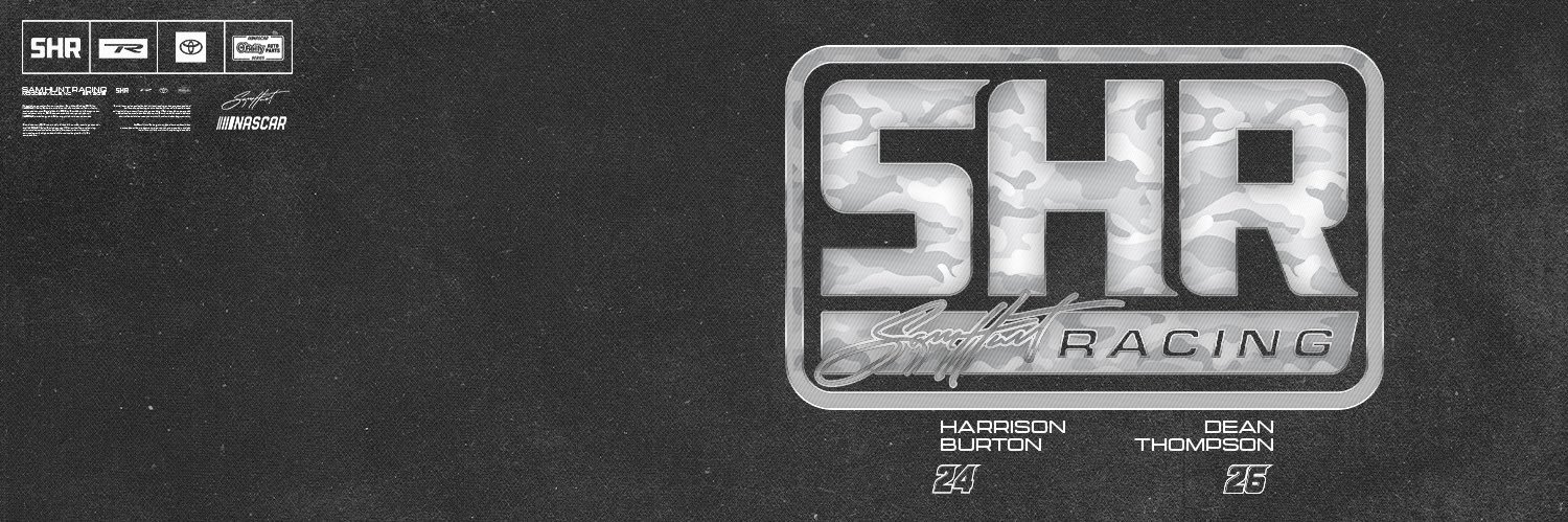 Sam Hunt Racing's banner