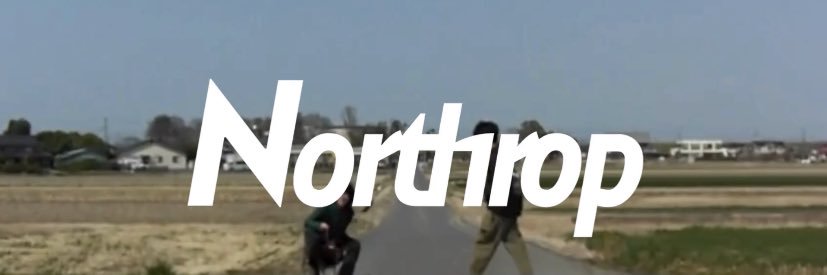 Northrop's banner
