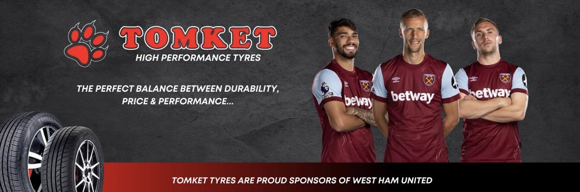 TOMKET TYRES's banner