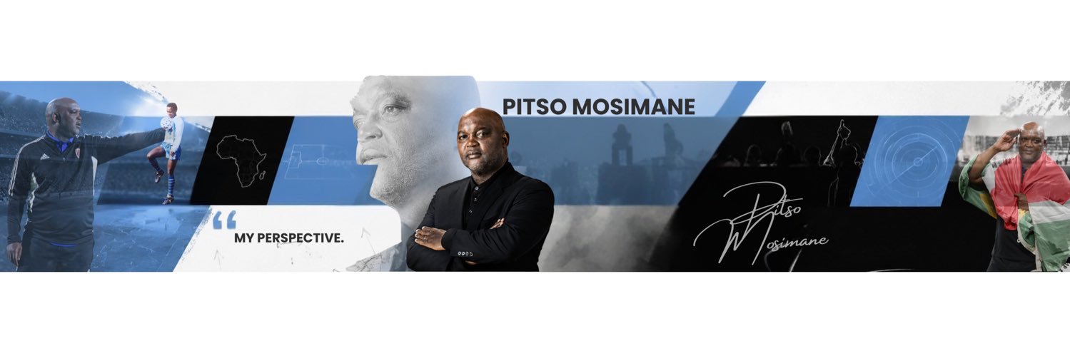 Pitso Mosimane's banner