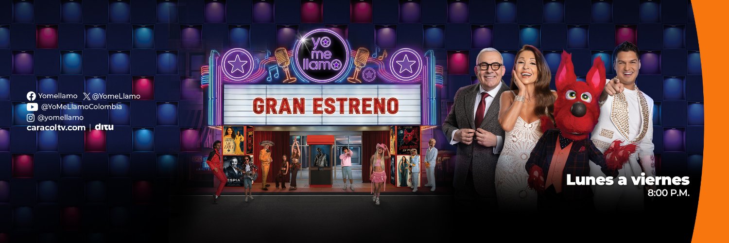 Caracol Televisión's banner