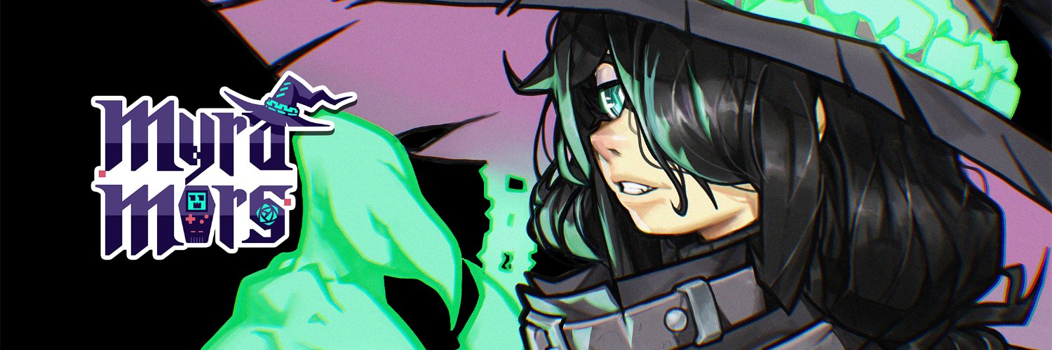 Myra Mors 📟 Retromancer VTuber's banner