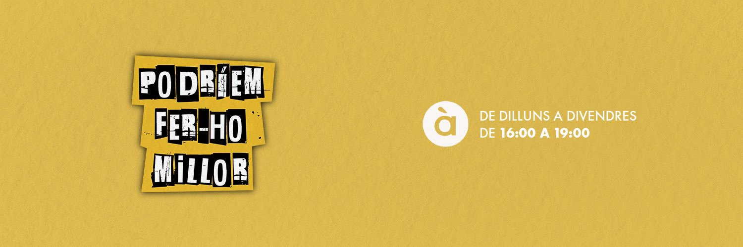 Podríem Fer-ho Millor's banner