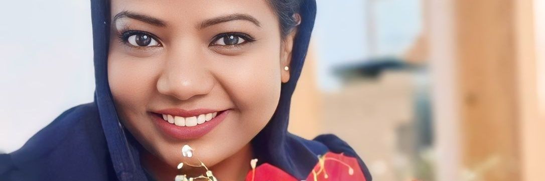 Nisha kumari Bhagat's banner