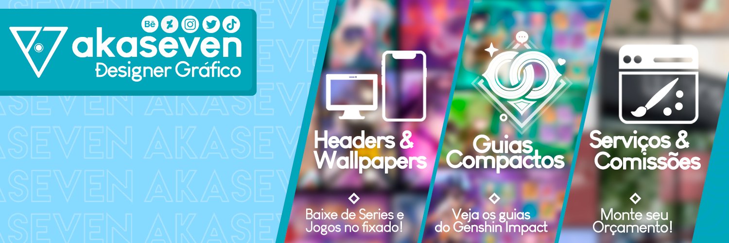 akaseven | designer's banner