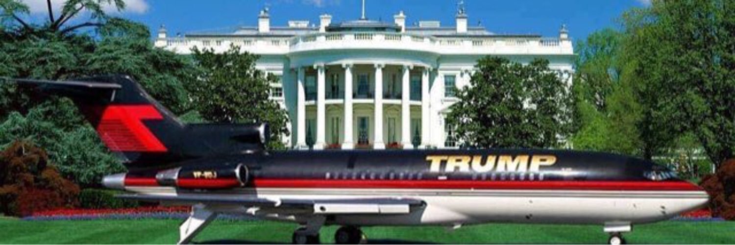 Todd With Trump's banner