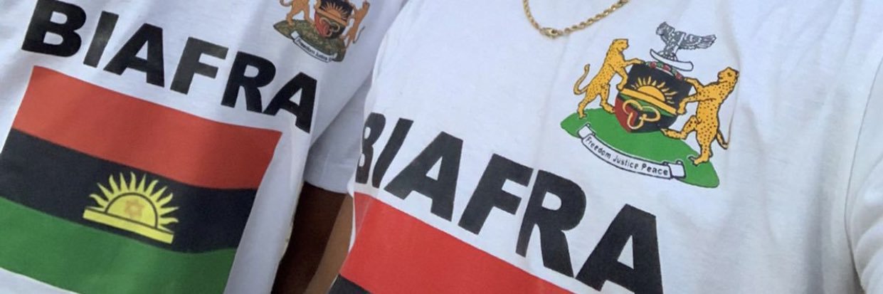 Biafra First Son's banner