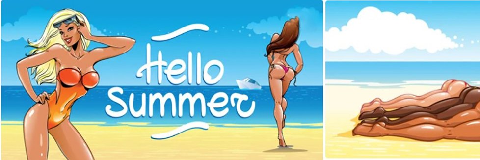 Hot bikini teens's banner
