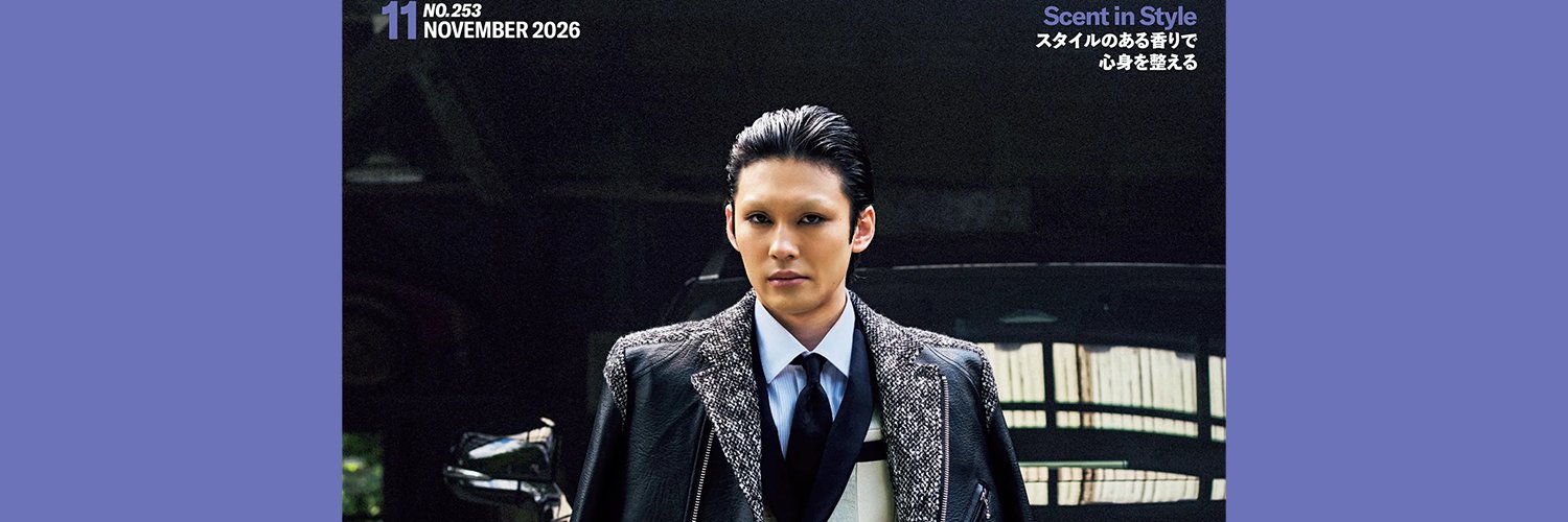 GQ JAPAN's banner