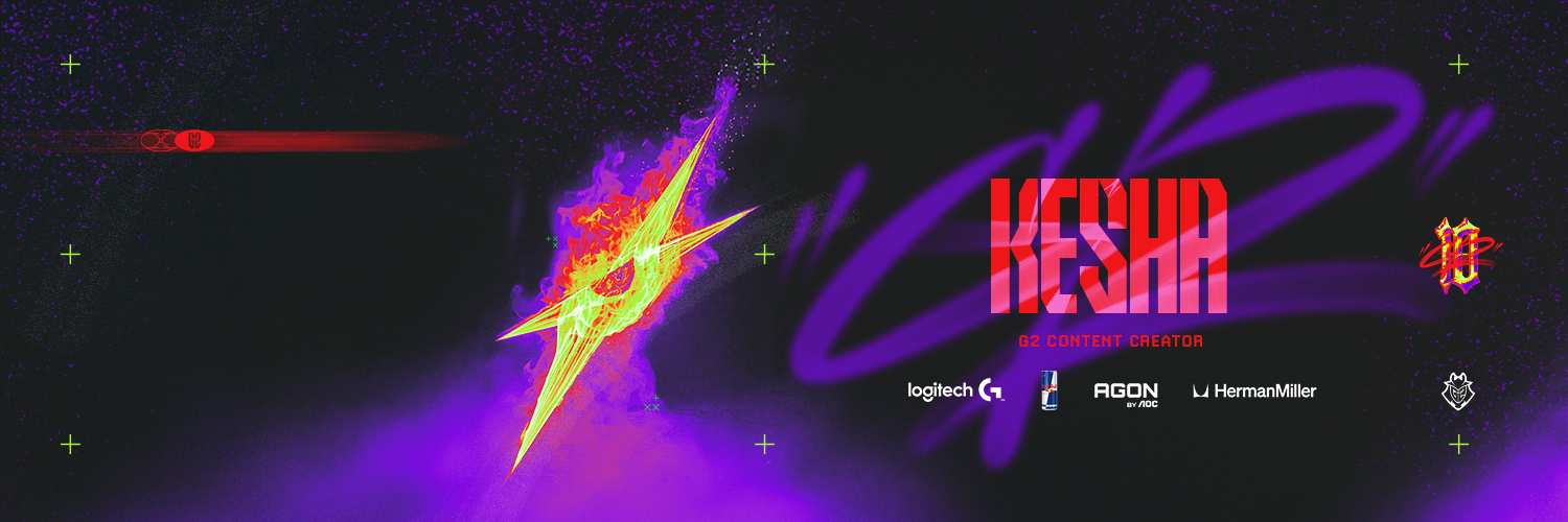 Kesha's banner