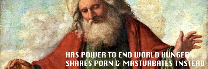 Porn God's banner