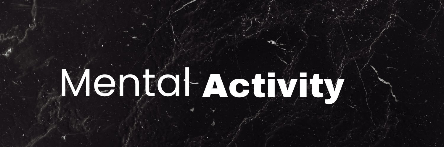 Mental Activity's banner