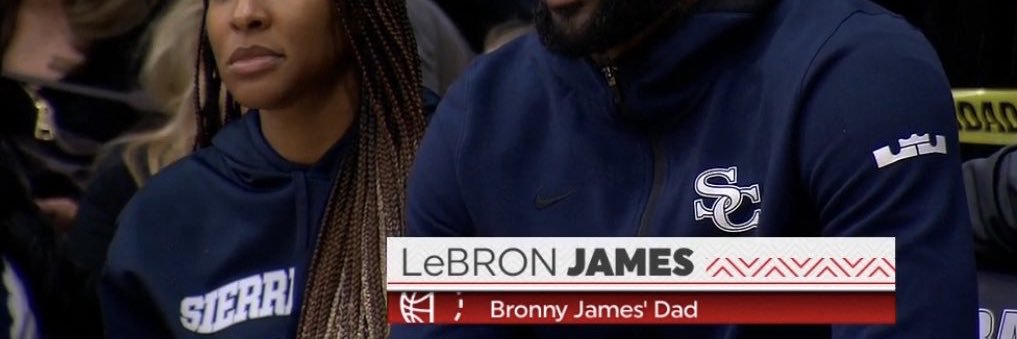Bronny's banner