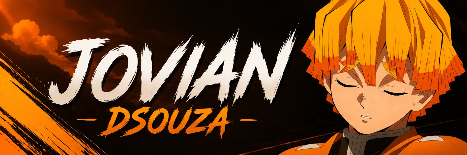 Jovian Shilton Dsouza's banner