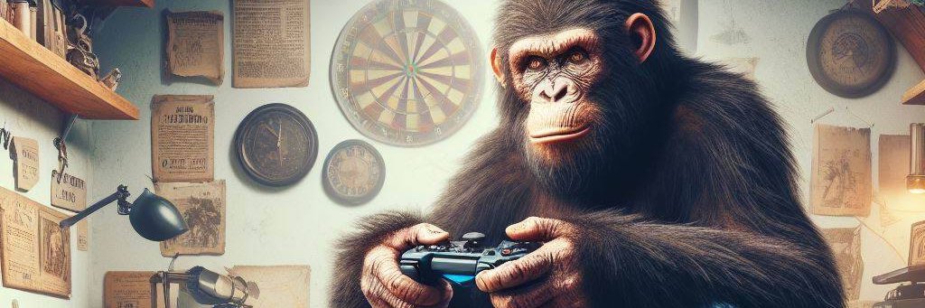 Giddy Kong: The Gaming Ape's banner