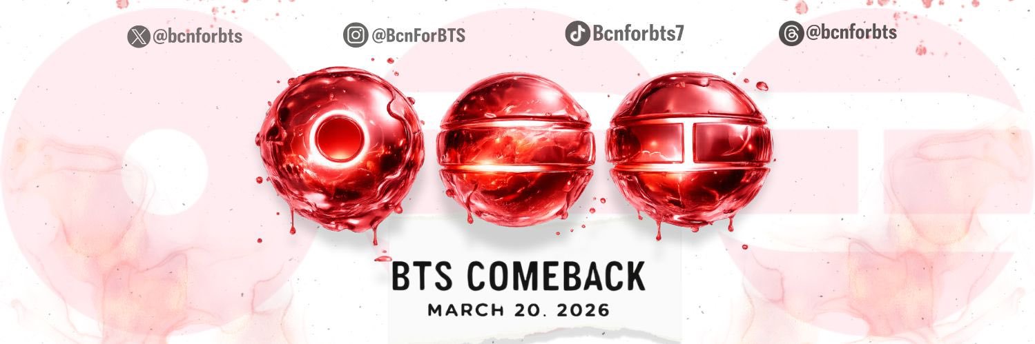 FAN✨Barcelona For BTS 💜 ⊙⊝⊜ ARIRANG TOP TO BOTTOM's banner