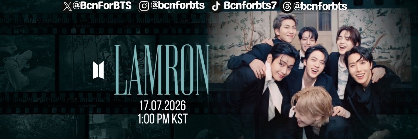 (SLOW)✨BcnForBTS ✨ 💜 ⊙⊝⊜'s banner