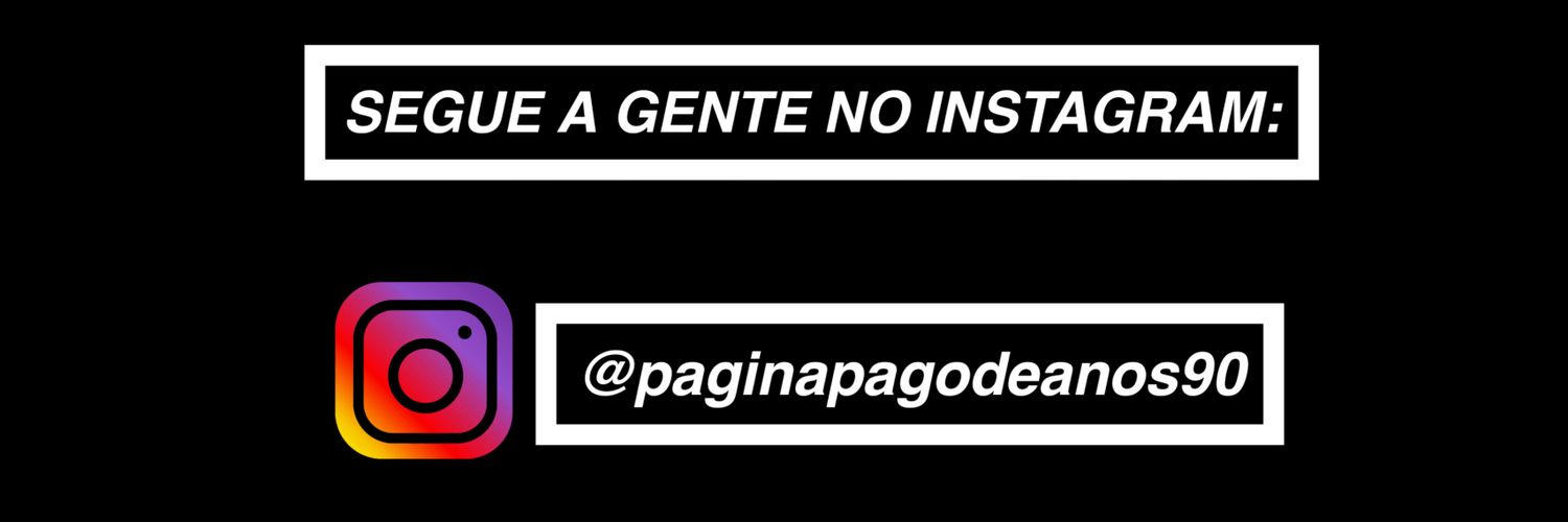 Pagode Anos 90's banner
