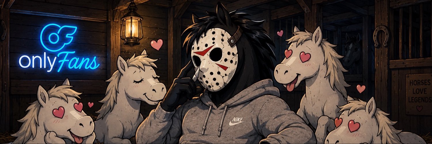 black horse🍆's banner