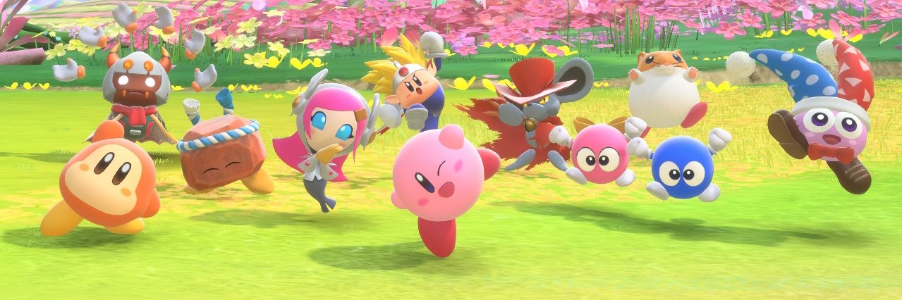 Kirby Air Ride Online's banner