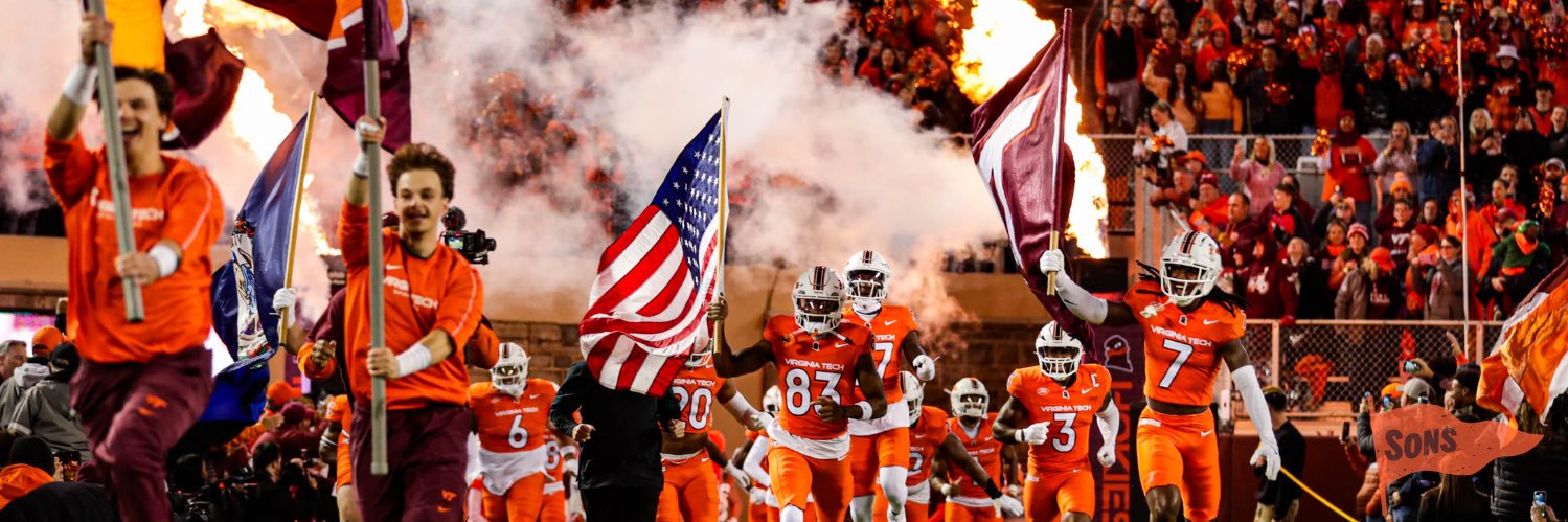 Sons of Saturday Virginia Tech's banner