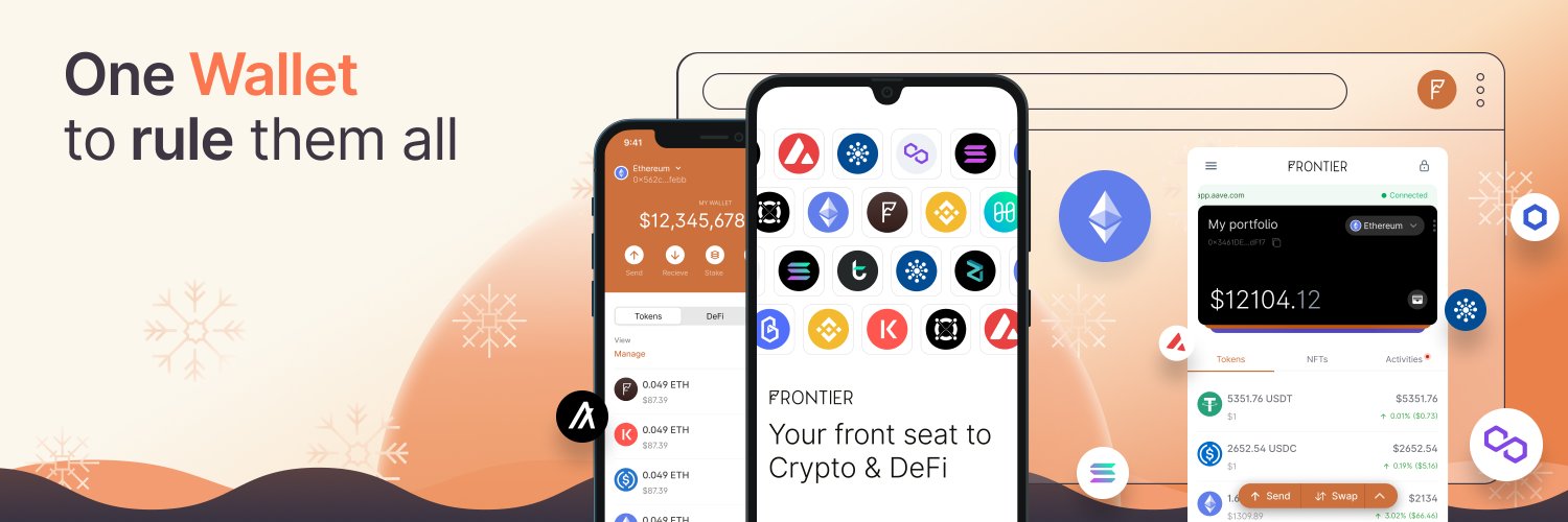 Frontier Wallet's banner