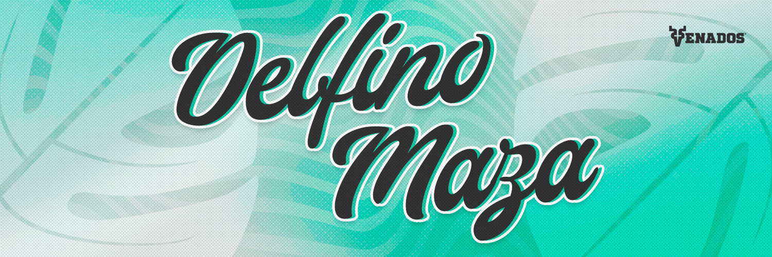 Delfino Maza's banner