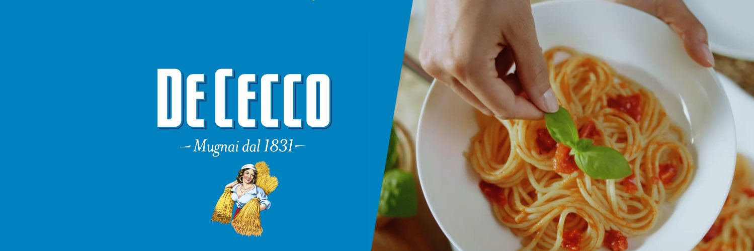 Pasta De Cecco's banner