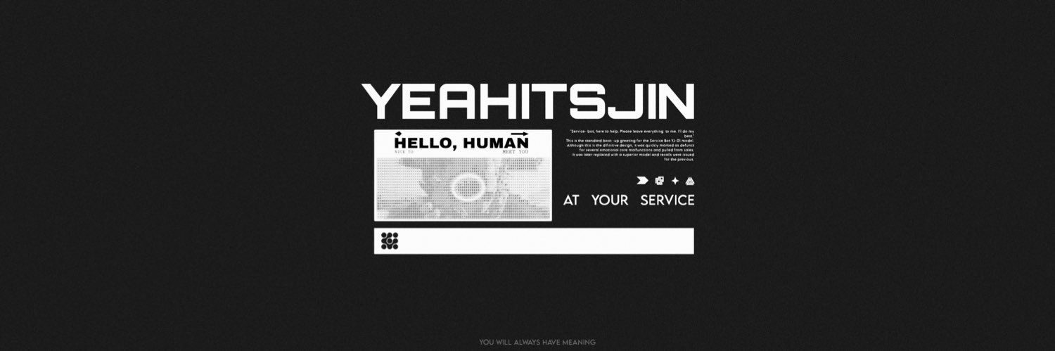 ◤◢◤JIN ◢◤◢'s banner