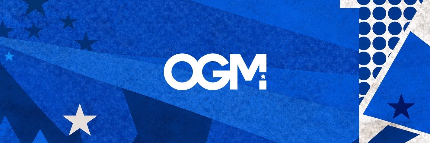 OGM's banner