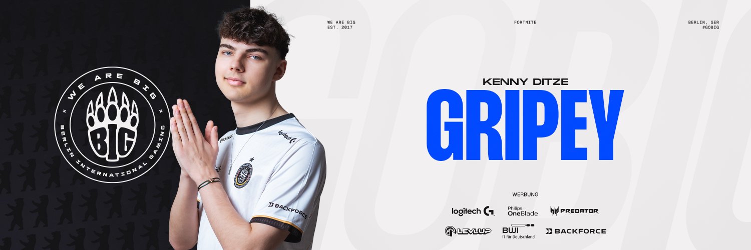 Gripey's banner