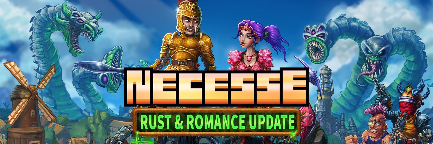 Necesse - Rust & Romance Out Now!'s banner