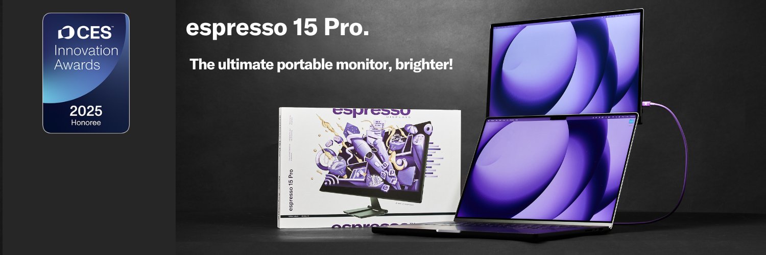espresso Displays's banner