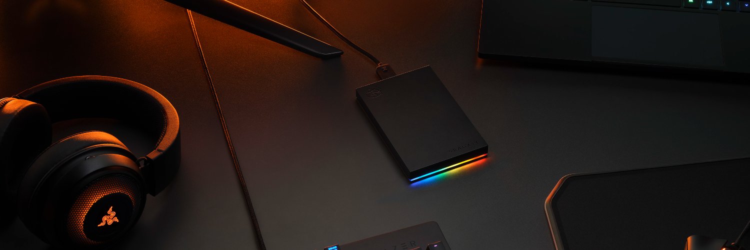Seagate Gaming's banner