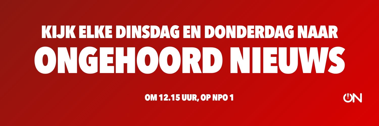 Ongehoord Nederland TV's banner