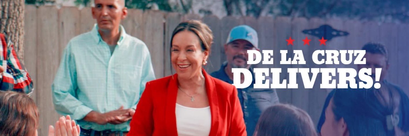 Monica De La Cruz's banner