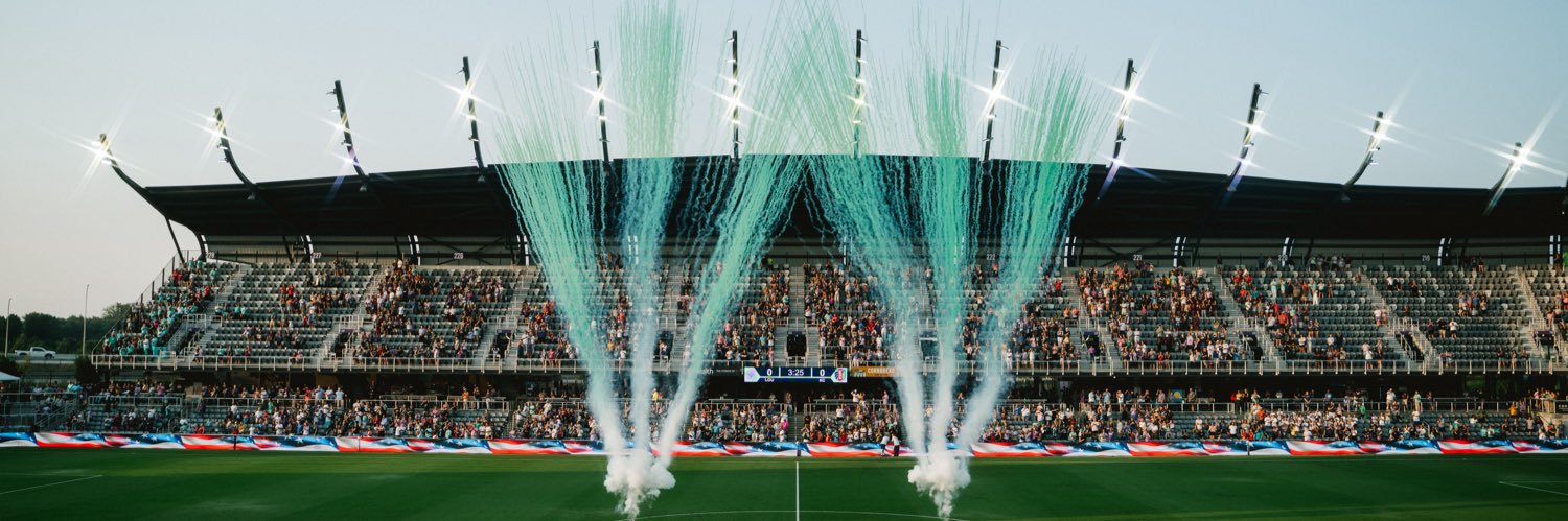 Racing Louisville FC's banner