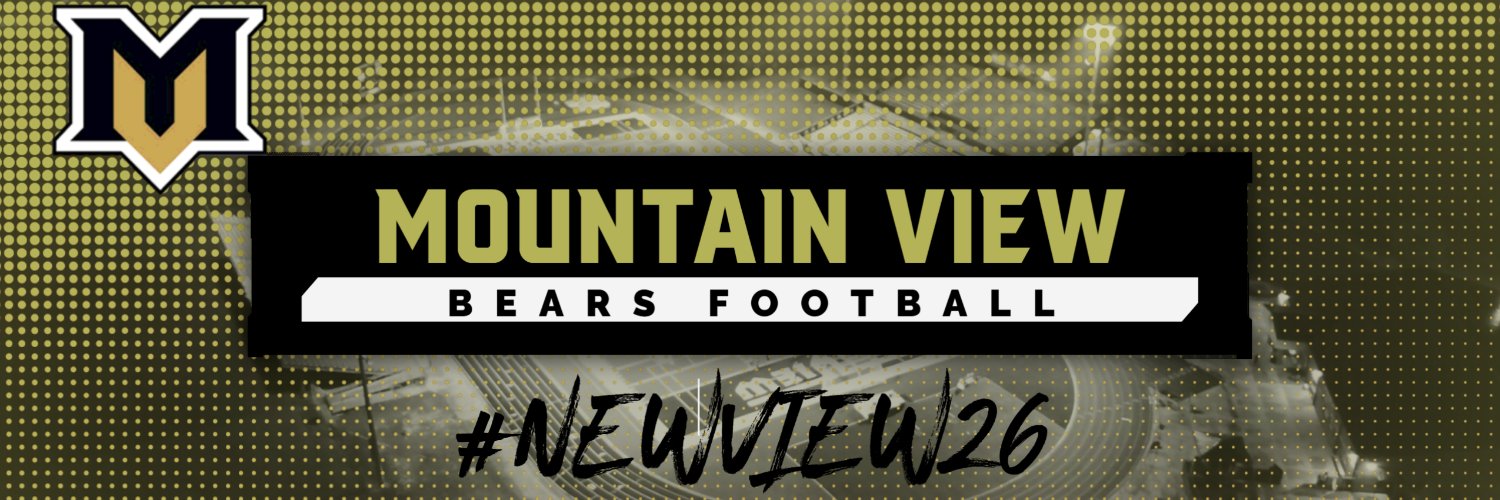 Mountain View Bears Football's banner