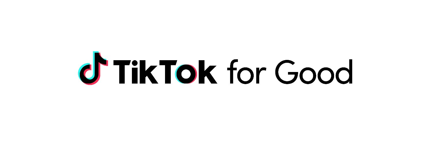 TikTok for Good's banner