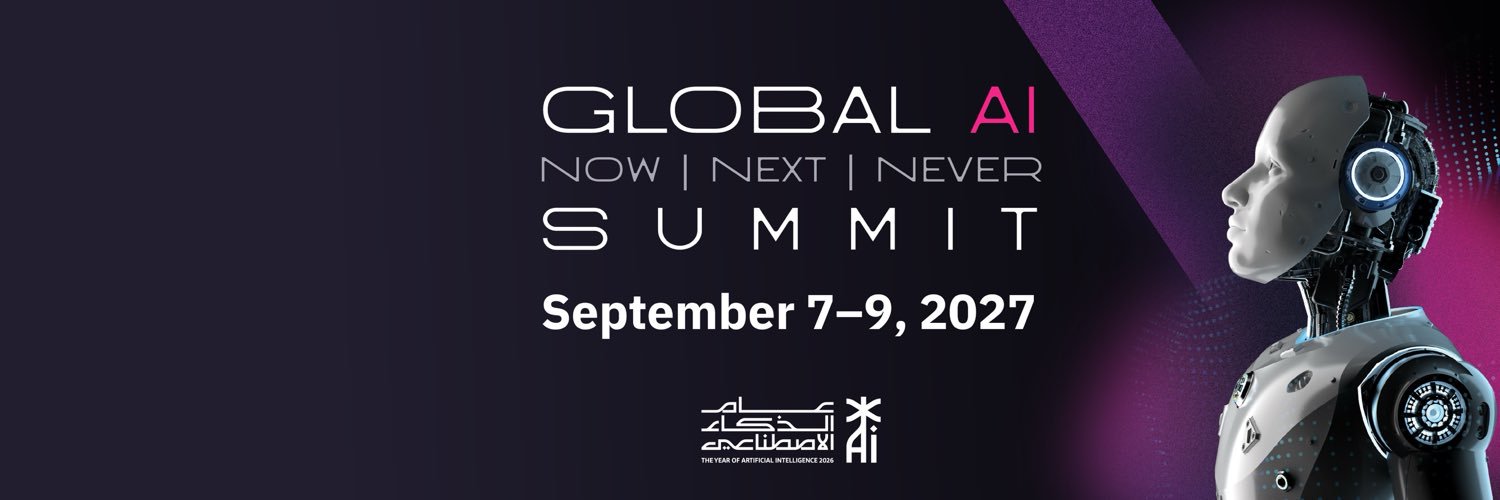 Global AI Summit's banner