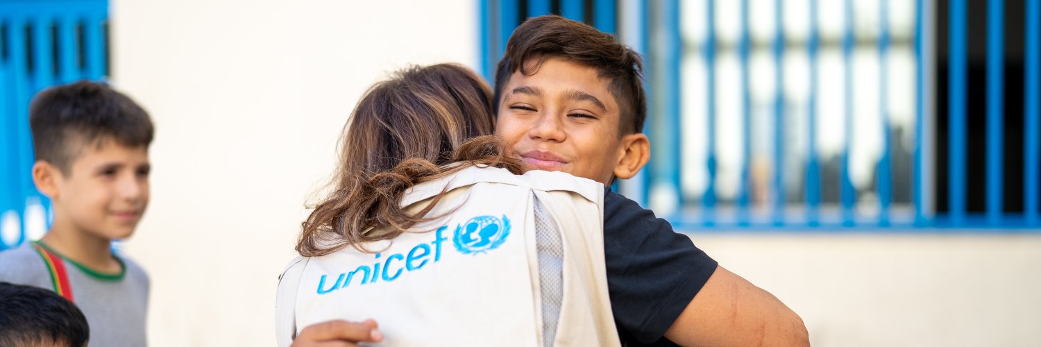 UNICEF Ireland's banner