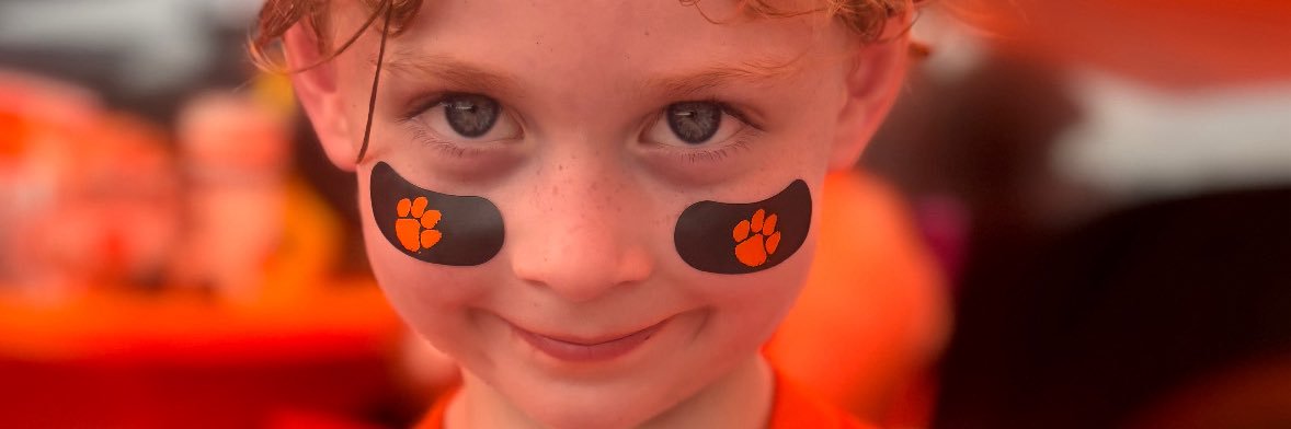 Clemson Tom's banner