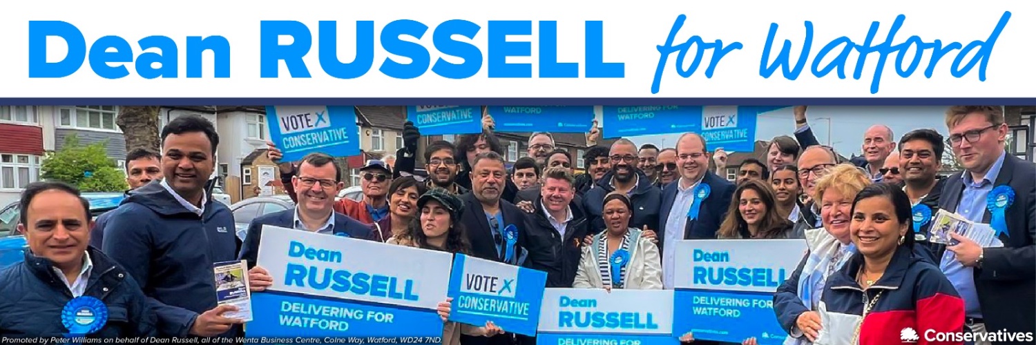 Dean Russell's banner