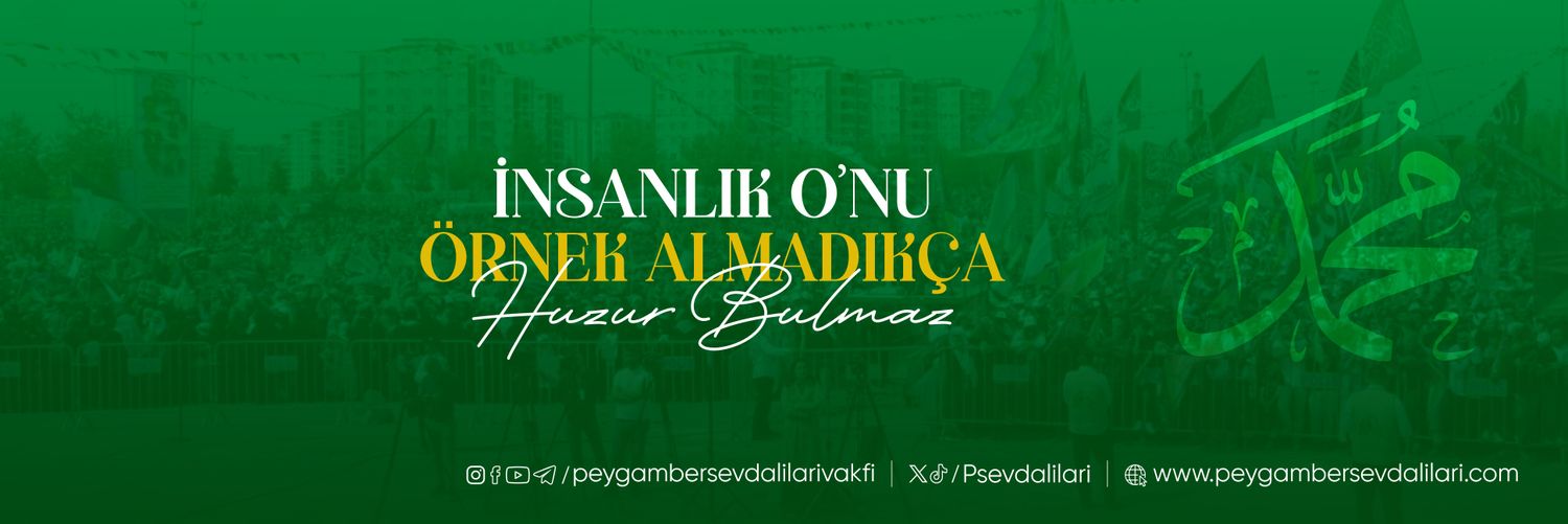 PEYGAMBER SEVDALILARI VAKFI's banner