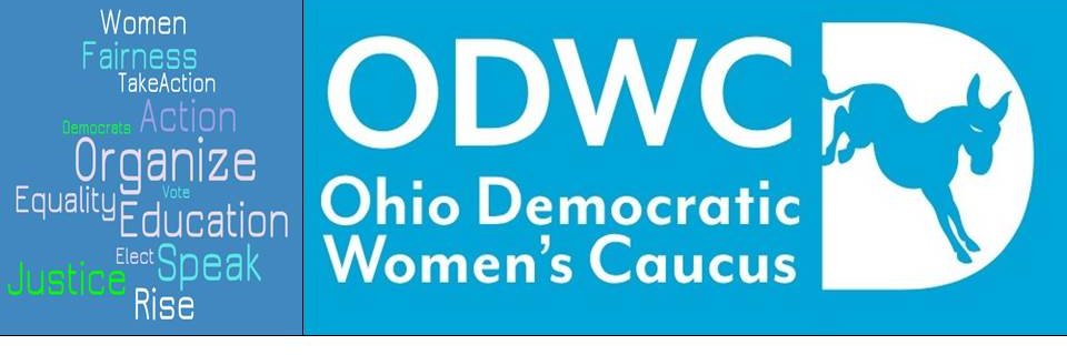OHDem Women's Caucus's banner