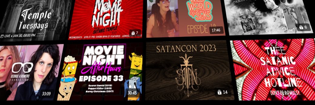 The Satanic Temple TV's banner